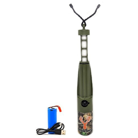 Heated Hunts Heated Scent Dispenser  Rechargeable Green