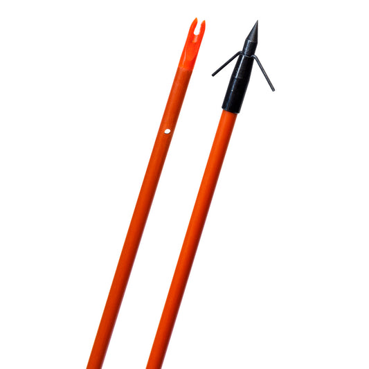 Fin Finder Raider Bowfishing Arrow Orange W-typhoon Point