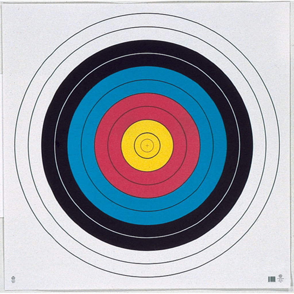 Maple Leaf Target Face Fita 10-ring 80 Cm. 25 Pk.