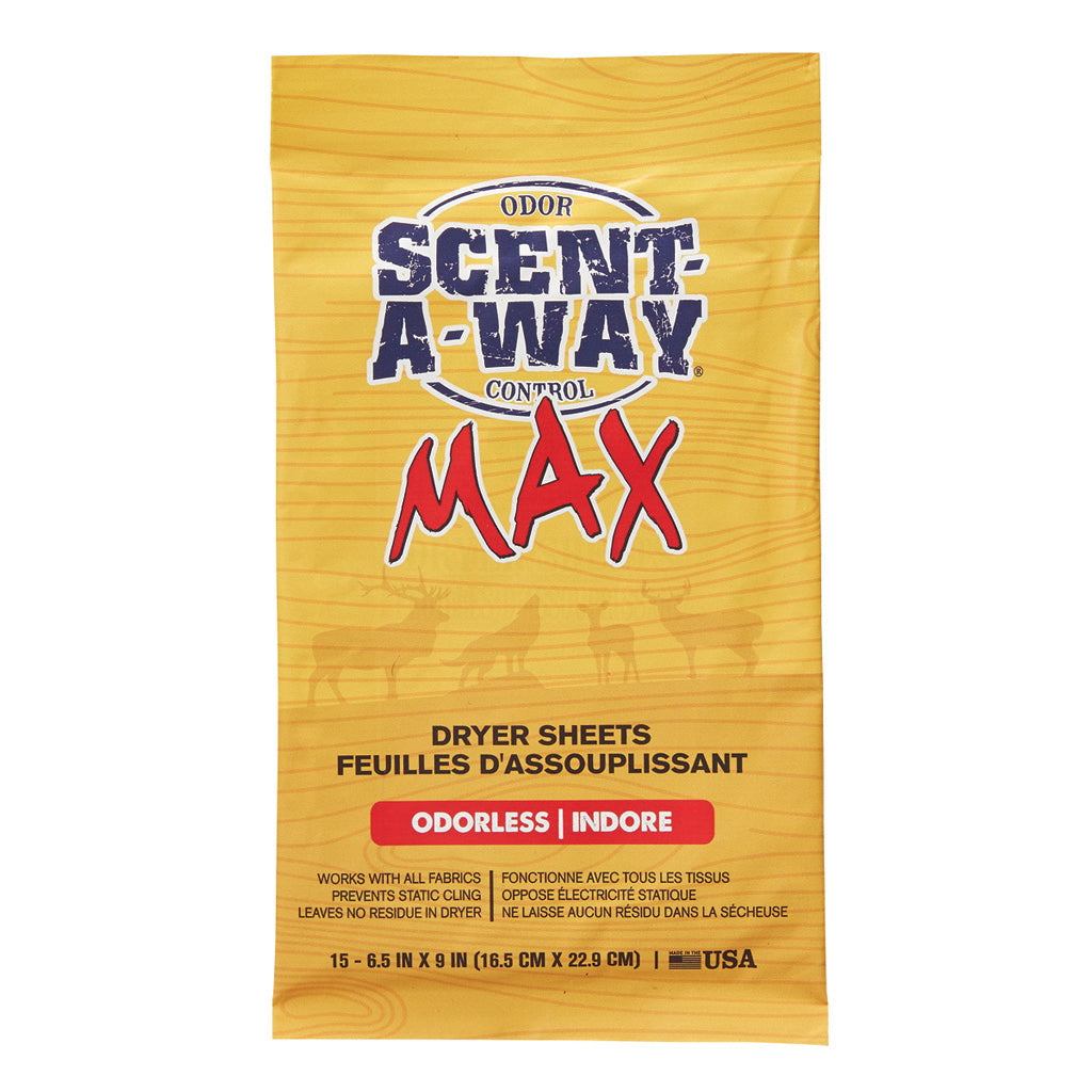 Scent-a-way Max Dryer Sheets 15 Pk.