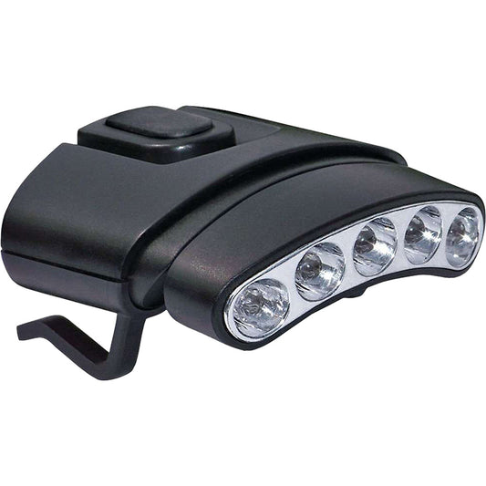 Cyclops Orion Tilt Hat Clip Headlamp White Led Black