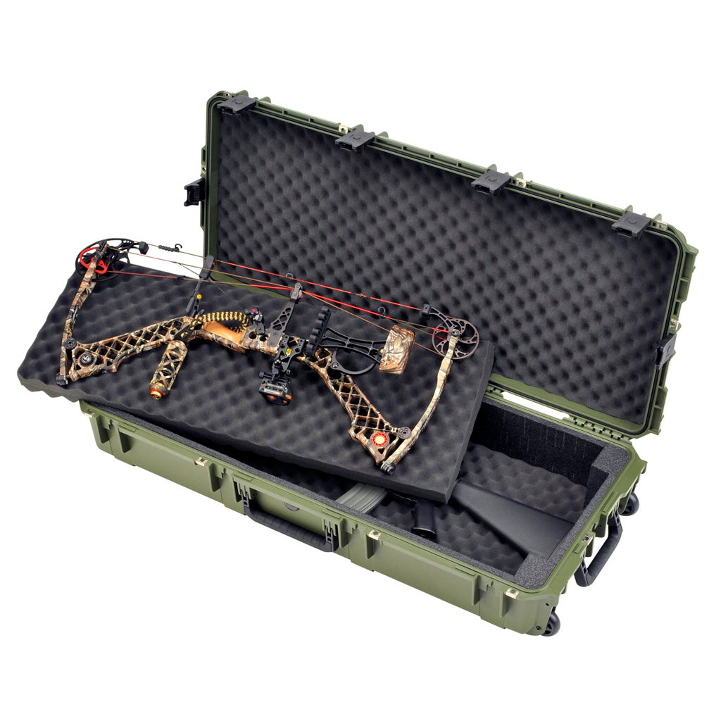 Skb Iseries Double Bow-rifle Case Green 42 In.