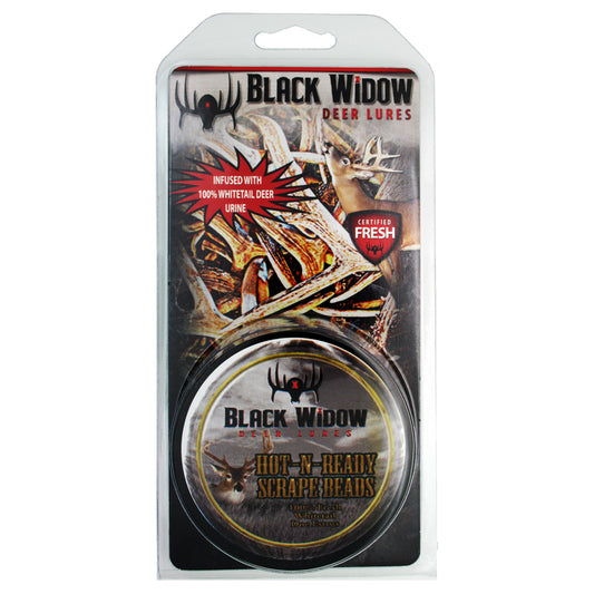 Black Widow Scrape Beads Hot N Ready 2 Oz.