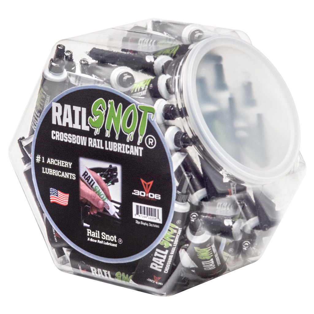 30-06 Rail Snot Crossbow Rail Lube Counter Display 72 Ct.