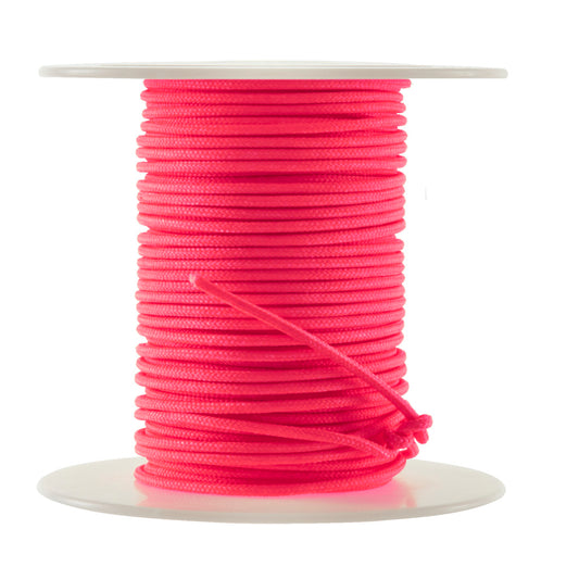 October Mountain Endure-xd Release Loop Rope Flo Pink 100 Ft.