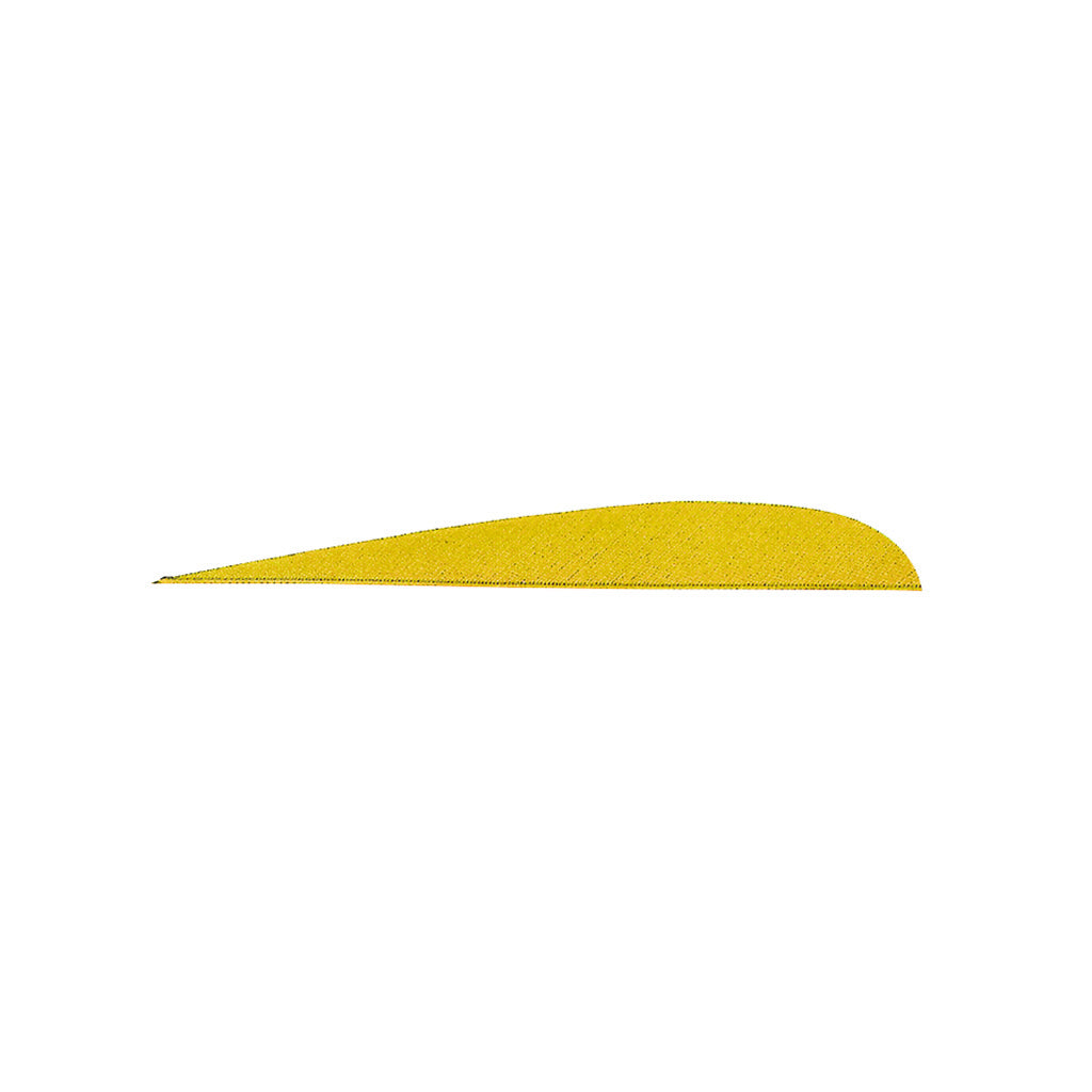 Gateway Parabolic Feathers Yellow 4 In. Lw 100 Pk.
