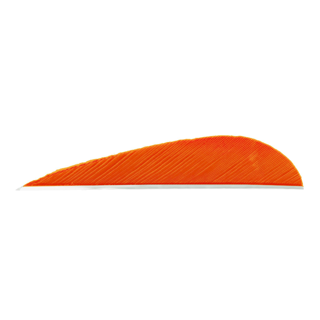 Trueflight Parabolic Feathers Orange 3 In. Rw 100 Pk. – PredatorsArchery