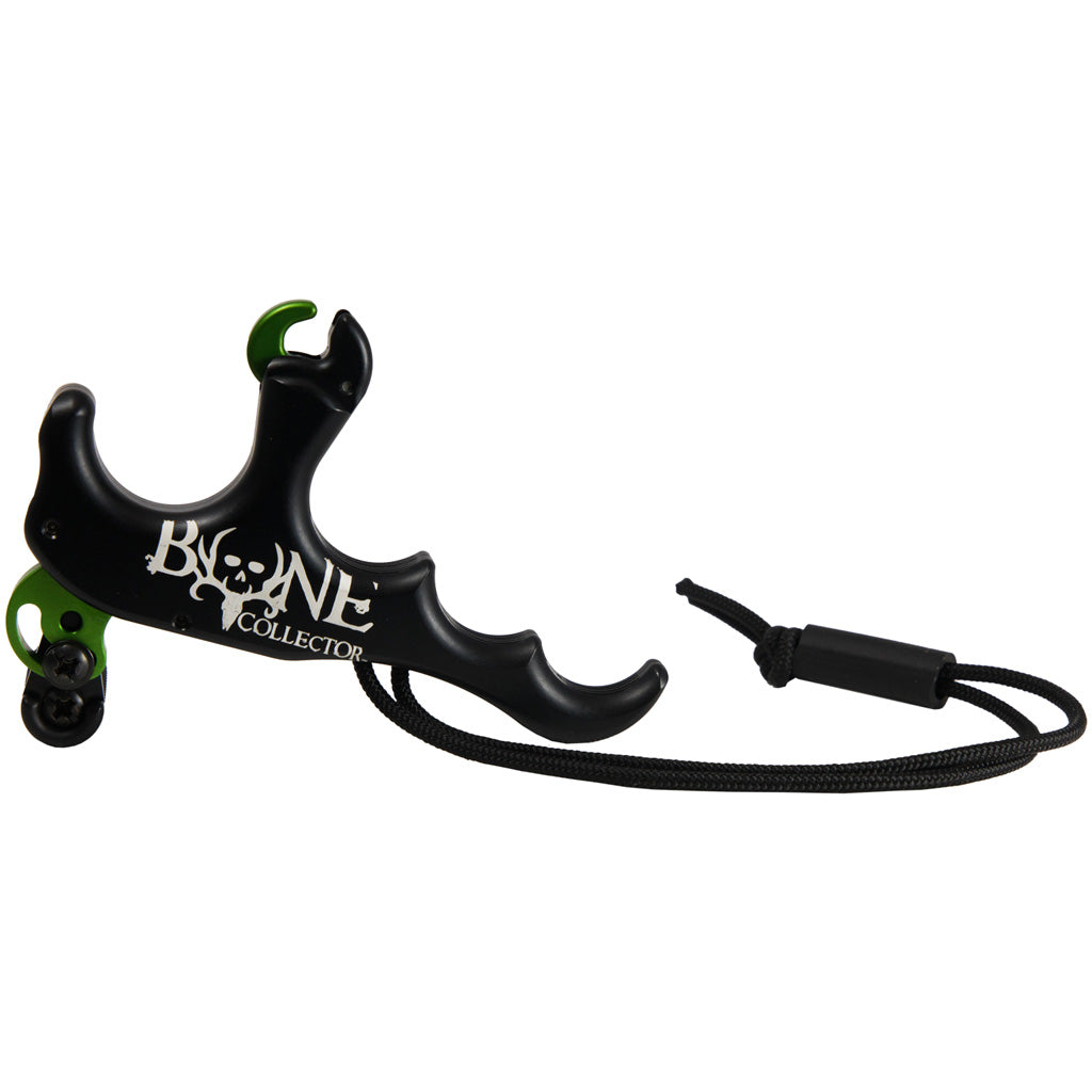 Tru Ball T-rex Release Bone Collector 4 Finger Black