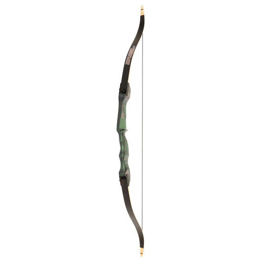 October Mountain Explorer Ce Recurve Bow Green 54 In. 28 Lbs. Rh
