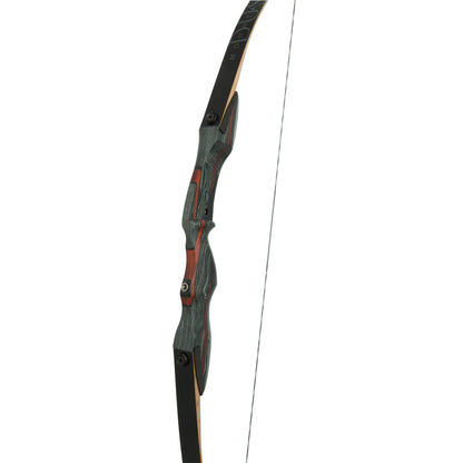 October Mountain Mountaineer Dusk Recurve Bow 62 In. 35 Lbs. Lh
