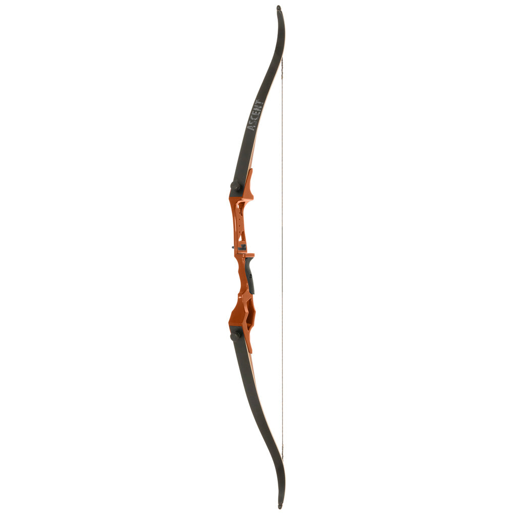 October Mountain Ascent Recurve Bow Orange 58 In. 50 Lbs. Rh